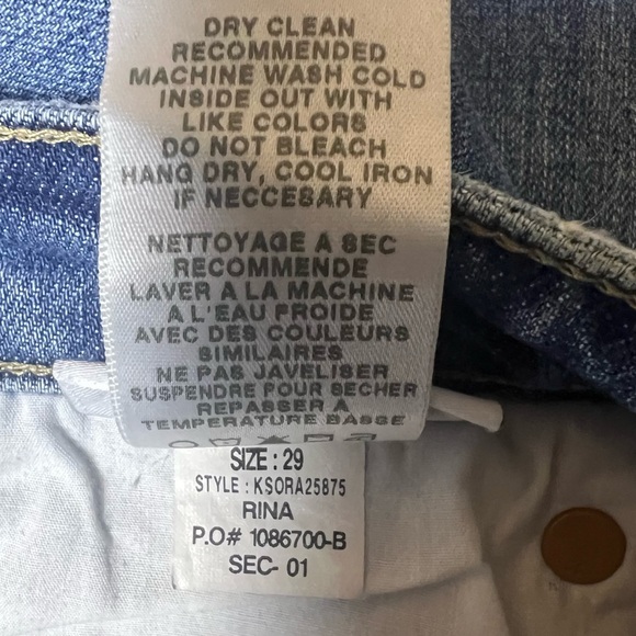 JOE’S JEANS Collector’s Edition The Billie Ankle Boyfriend Slim Denim Size 29 - Picture 10 of 11